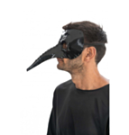 Pestdoktor Maske Svart