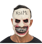 Kiss Me Halloween Latex Maske