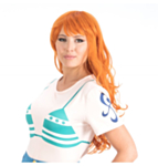 One Piece® Nami Parykk Oransje