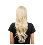 Jenna Lang Parykk med Pannelugg Blond