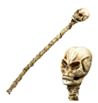 Alien Hodeskalle Stokk