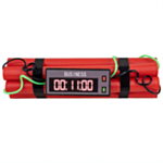 Leketøy Dynamitt med Timer Rød