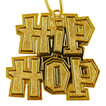 Hip Hop Halskjede Gull