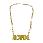 Al Capone Gangster Halskjede Gull