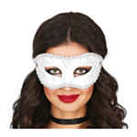 Maskerade Øyemaske Hvit
