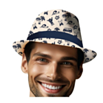 Surfer Sommerhatt Blå