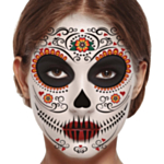 Day of the Dead Ansiktstatoveringer