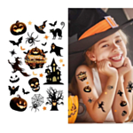 Spøkelsesaktige Halloween Engangstatoveringer