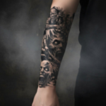 Zombie Arm Engangstatoveringer