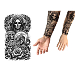 Catrina Halloween Engangstatoveringer