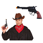 Cowboy Lekepistol Svart