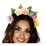 Midtsommer Blomster Hårbøyle
