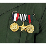 Militært Medaljesett Gull