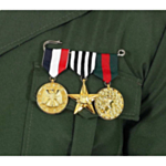 Militært Medaljesett Gull