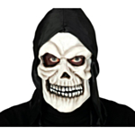 Dødningehode Maske med Hette