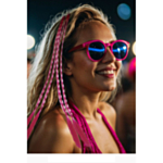 Flettede Hår Extensions Fuchsia