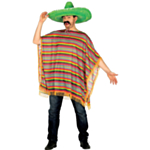 Meksikansk Poncho Multifarget