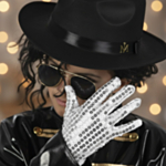 Michael Jackson® Hatt & Hanske Barn