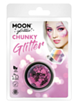 Holografisk Sminke Chunky Glitter Rosa