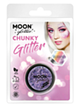 Holografisk Chunky Glitter Lilla