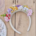 Floral Blomster Bride To Be Hårbøyle