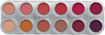 Grimas Øyenskygge / Rouge, RC, Palett 12