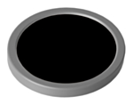 Grimas Cakemakup Svart, 101, 35 gram