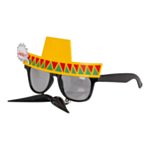 Sombrero Solbriller med Bart