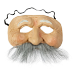Gammel Mann Halvmaske