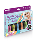 Ansiktsmaling UV Pastell Neon Sminkesett