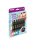 Moon Glow Pastell Neon UV Kroppsstift Assortert