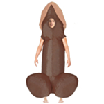 Oppblåsbar Penis Kostyme