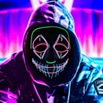 Demon LED Maske