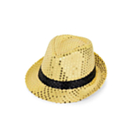 Paillet Trilby Hat Guld