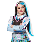 Monster High® Frankie Stein Barneparykk