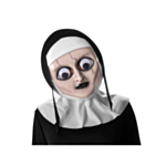 The Nun® Googly Oversized Maske