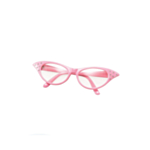 50-talls Cat Eye Briller Rosa