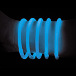 Knekklys Armbånd Blå