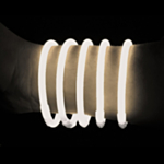 Knekklys Armbånd Hvit