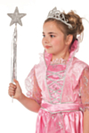 Liten Prinsesse Tiara Sølv