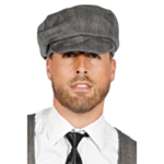 1920-talls Sikspens Flat Cap