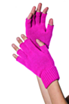 Fingerløse Hansker Neonrosa