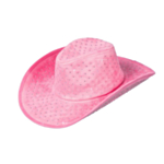 Rhinsten Cowboyhatt Rosa