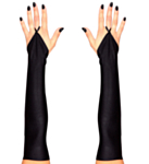 Fingerløse Vampyrinne Hansker