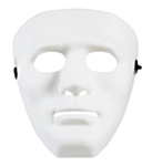 Anonym Maske Hvit