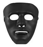 Anonym Maske Svart