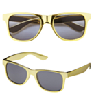 Wayfarer Solbriller Gull