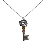 Steampunk Nøkkel Halskjede