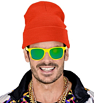 Hip Hop Beanie Lue Rød