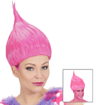 Trollparykk Rosa